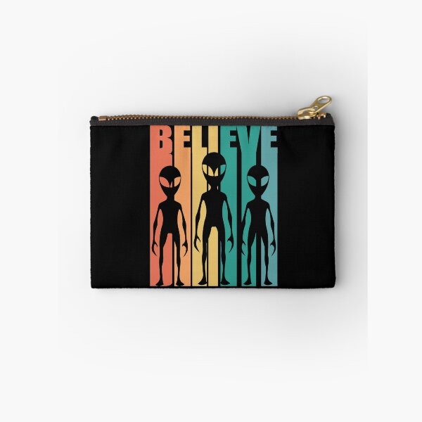 Item preview, I Believe Retro Vintage design Classic Alien UFO designed and sold by turtlebird.