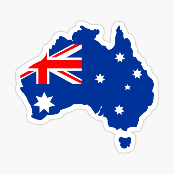 Item preview, Map of Australia designed and sold by sweetsixty.