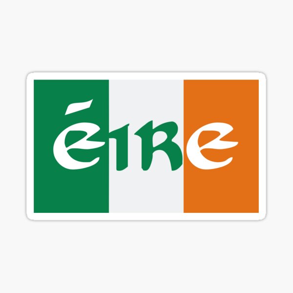 Artikel-Vorschau von Irland-Flagge, designt und verkauft von Designzz.