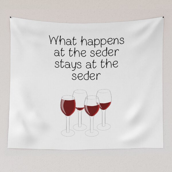 Item preview, Passover Special - What Happens At The Seder Stays At The Seder! designed and sold by talgursmusthave.