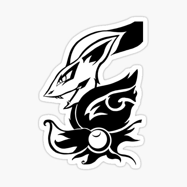 Zorua Stickers | Redbubble