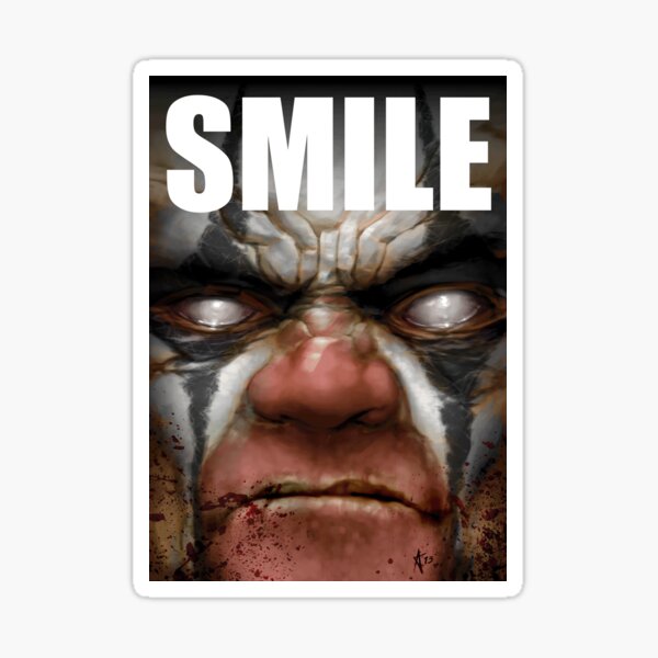 Smiley the Clown Sticker