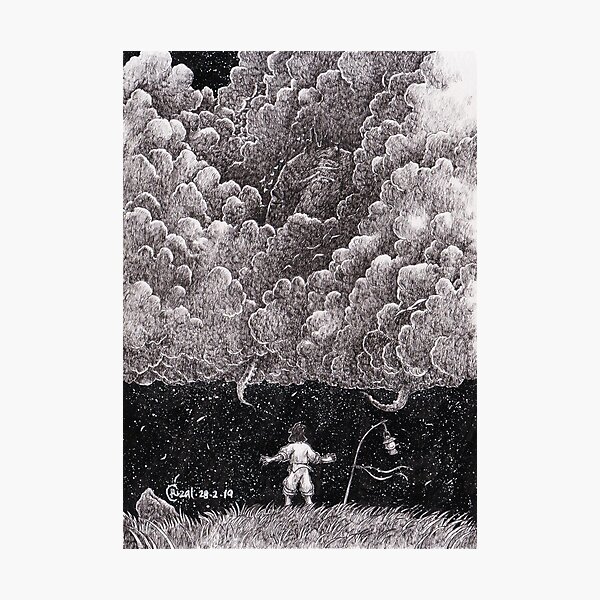 STORMY CLOUDS AND THE HIDDEN AGENDA. Photographic Print
