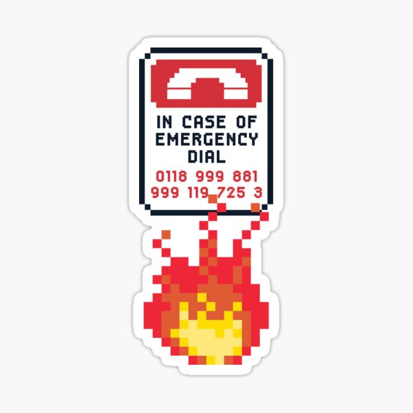 For Better Looking Responders Dial... Sticker