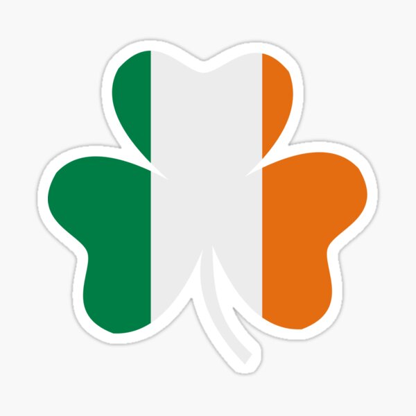 Item preview, Ireland flag shamrock designed and sold by Designzz.