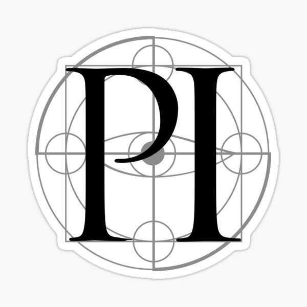 Psionics Institute Icon (black) Sticker