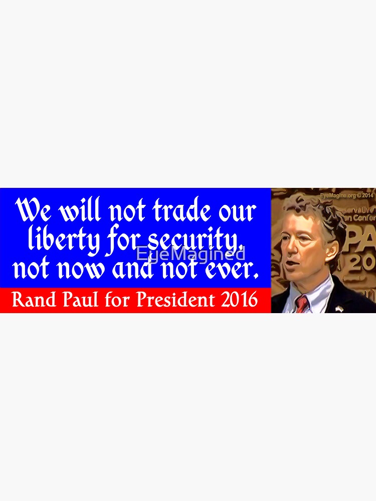 Rand Paul 2016 by EyeMagined