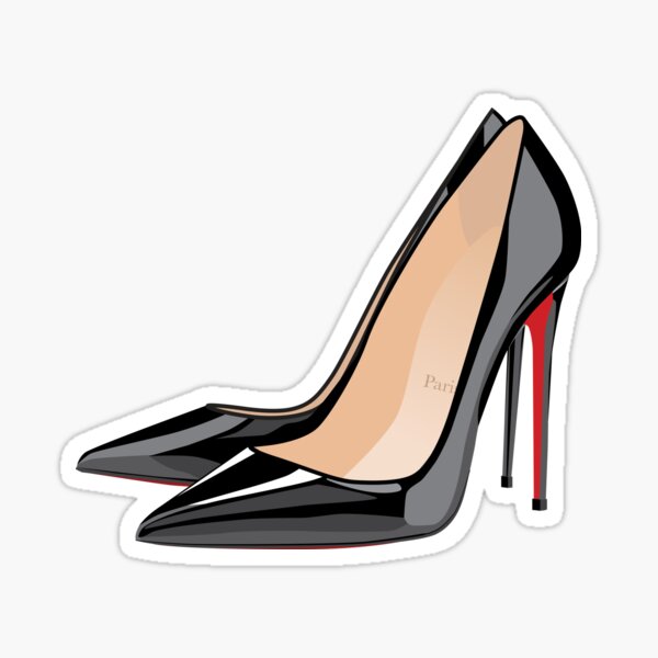 heels aka femme fatale Sticker