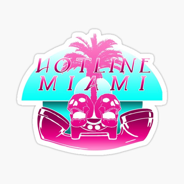 Hotline Miami 2 Sticker