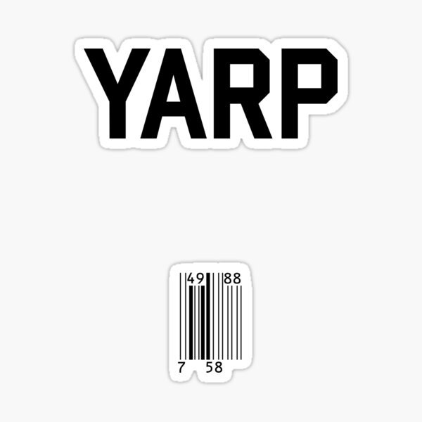 Artikel-Vorschau von Yarp, designt und verkauft von upsidedownRETRO.