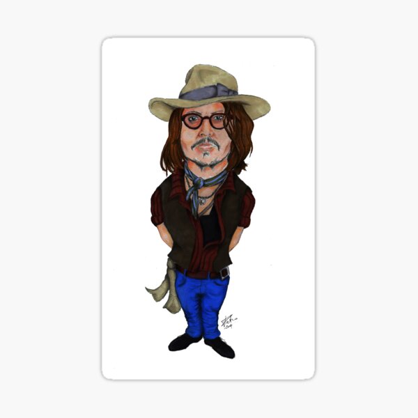 Jhonny's style! Sticker