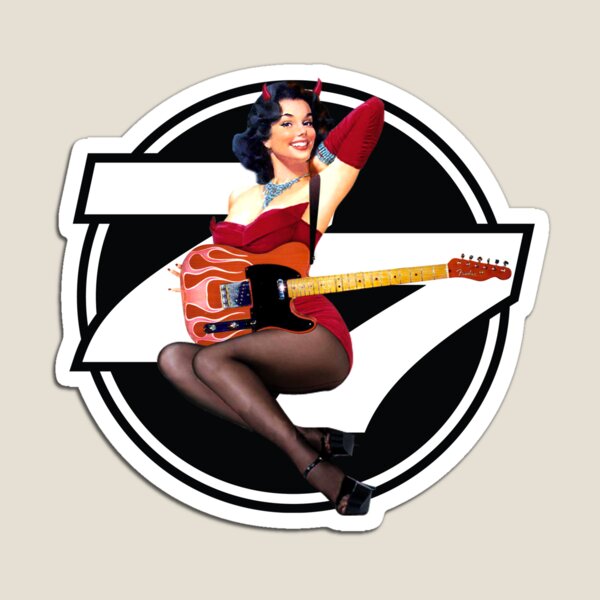 77 El Deora -Pin Up (a) Magnet