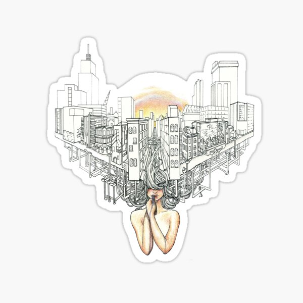 Item preview, Sewer Princess Sunset designed and sold by serenekitchen.