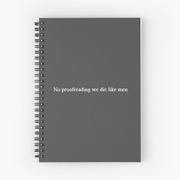 Item preview, No Proofreading designed and sold by WordvineMedia.