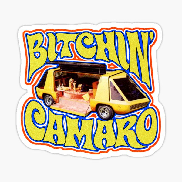 Bitchin Camaro Stickers for Sale | Redbubble