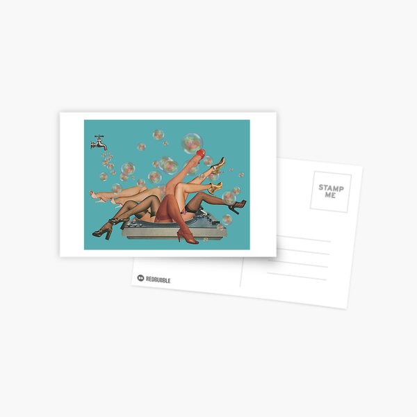Spun Postcard