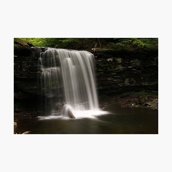 Harrison Wright Waterfalls-Ricketts Glen State Park Photographic Print