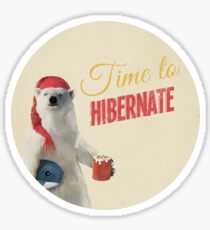 Time to Hibernate Sticker