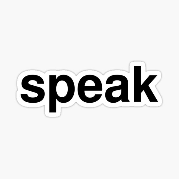 Item preview, speak designed and sold by ninov94.