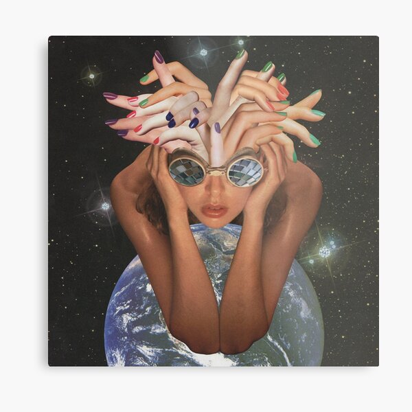 Lucy in the Sky Metal Print