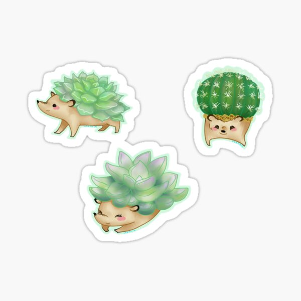 hedgehog set Sticker