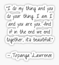 Boy Meets World Quote Sticker