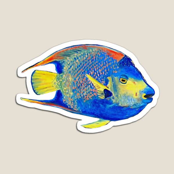 Queenie - Ocean Series Tropical Fish Magnet