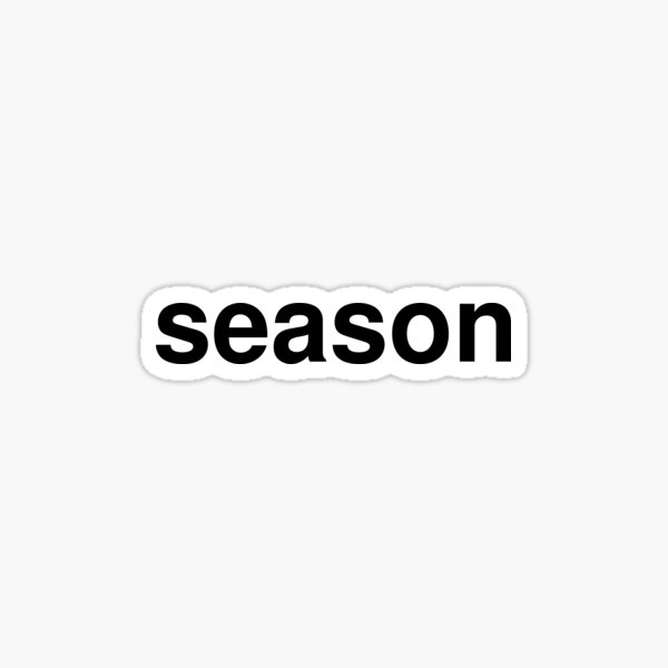 season Sticker