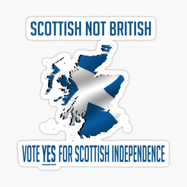 SCOTTISH INDEPENDENCE EU STICKERS PACK OF 10 STICKER FOR INDEPENDENCE 