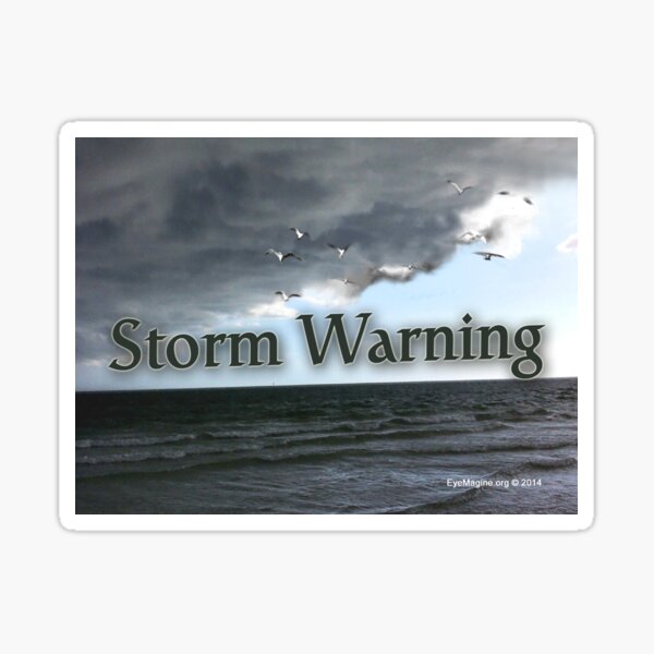 Item preview, Storm Warning designed and sold by EyeMagined.