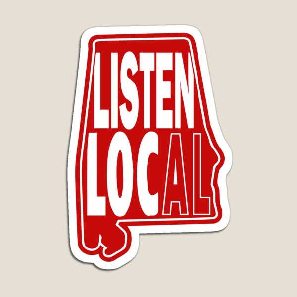 Item preview, listen local red designed and sold by BuyLocal.