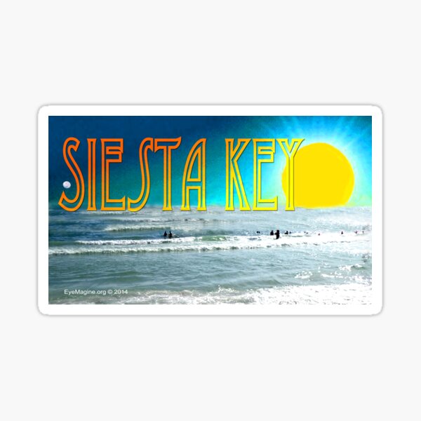 Siesta Key Sunset Sticker
