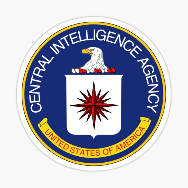 CIA Central Intelligence Agency Logo T-Shirt Sticker