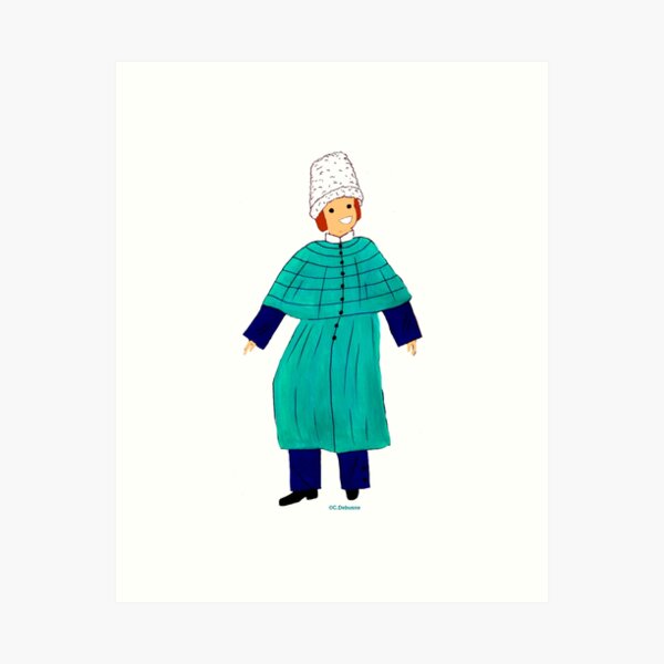 Item preview, CHAMPAGNE Men's Costume - ARDENNES, France designed and sold by Catherine Debusne.