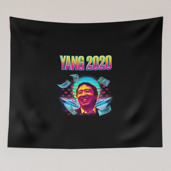 Item preview, Andrew Yang 2020 yang gang #yanggang vaporwave aesthetic  designed and sold by wilu.