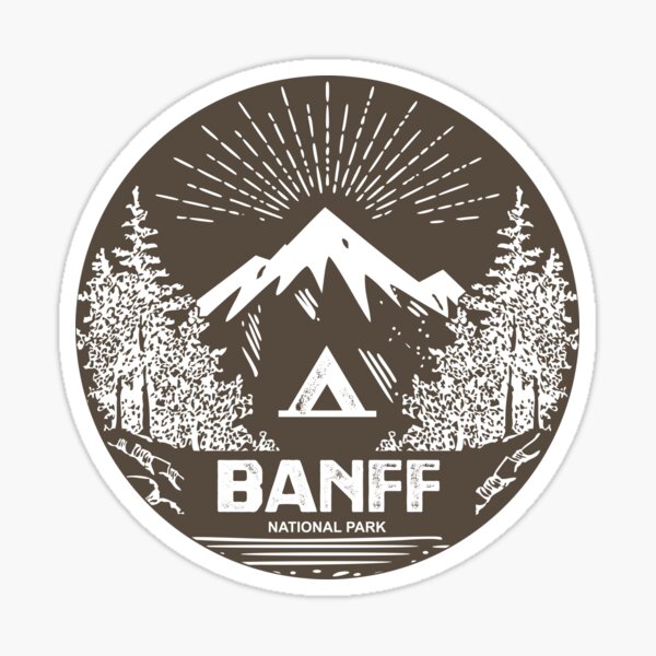 Banff National Park Sticker