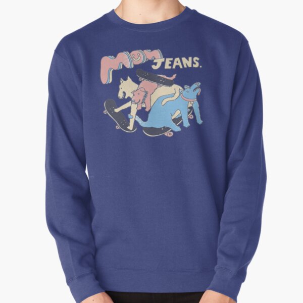 Mom Jeans band - puppy love Pullover Sweatshirt
