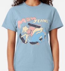 Mom Jeans band - puppy love Classic T-Shirt