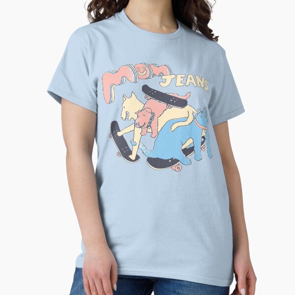 Vista previa del artículo con la obra «Banda Mom Jeans - amor de cachorro», diseñado y vendido por elisabethkatee.