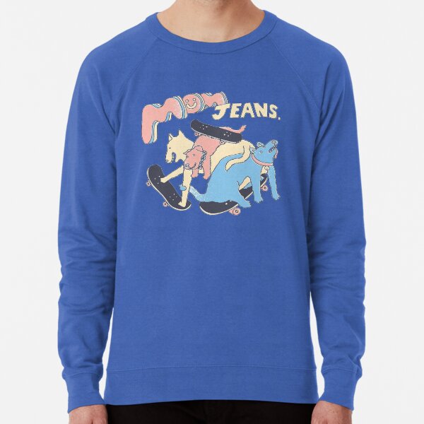 Mom Jeans band - puppy love Lightweight Sweatshirt