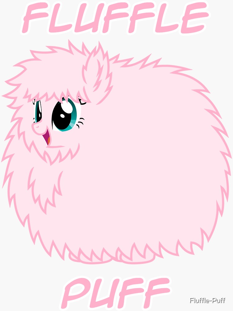 Fluffle Puff Sticker For Sale By Fluffle Puff Redbubble