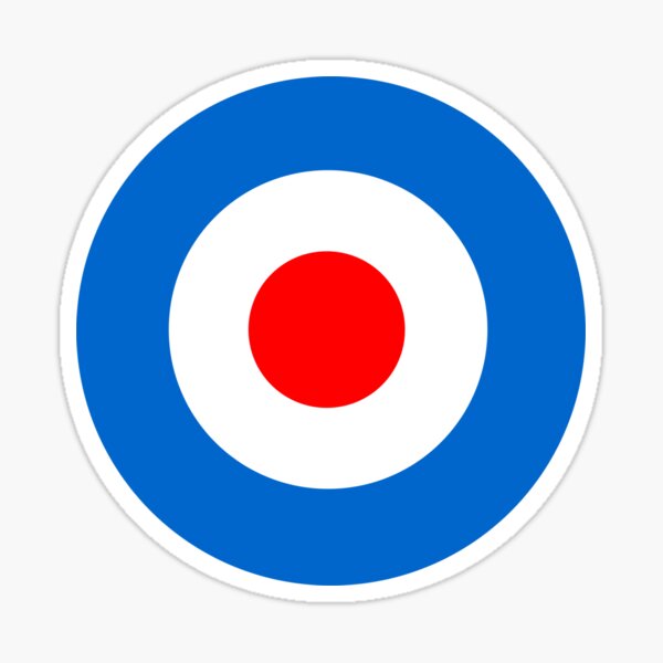 The Who Mod Target Sticker Scooter Decal Fits Vespa Side Panel MS9 