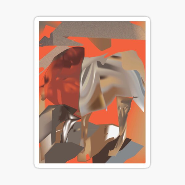 Lion Lost In Sandstorm Sticker
