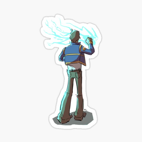 Burnin' Sticker