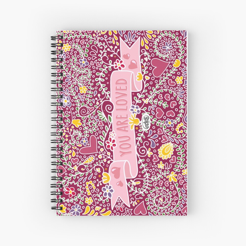 You Are Loved So Much! Spiral Notebook