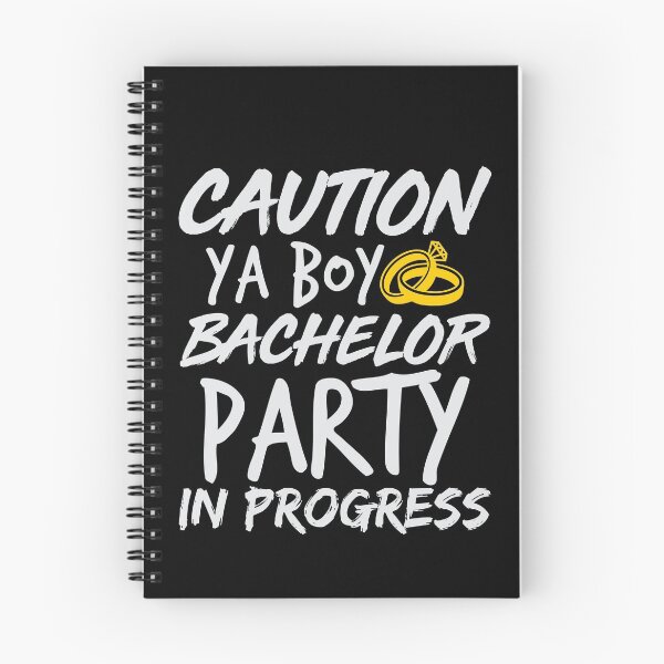 Item preview, Caution: Bachelor Party in progress! designed and sold by VisionairsClub.