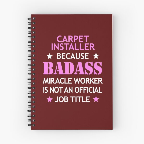 Item preview, Carpet Installer Badass Funny Birthday Cool Gift designed and sold by smily-tees.
