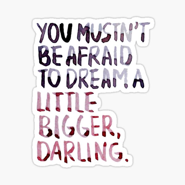 Inception: "Dream A Little Bigger" Sticker