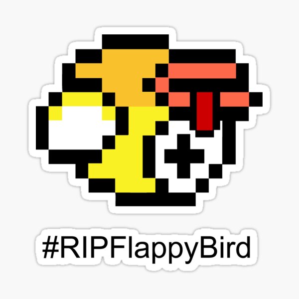 Flappy Bird Sticker for Sale by CurbsideDeli