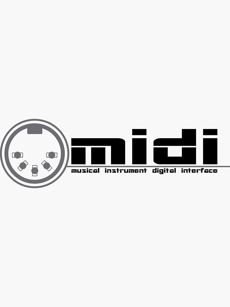 MIDI (Musical Instrument Digital Interface)' Sticker